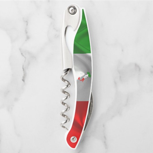 Italiaanse vlag kurkentrekker (Voorkant)