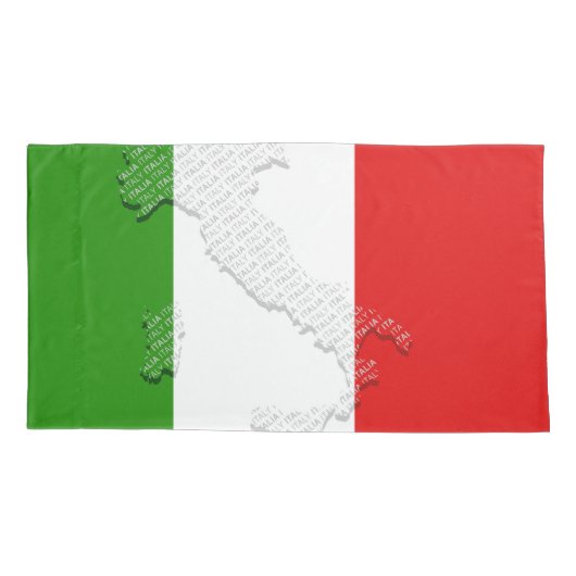 Italiaanse vlag kussensloop (Achterkant)