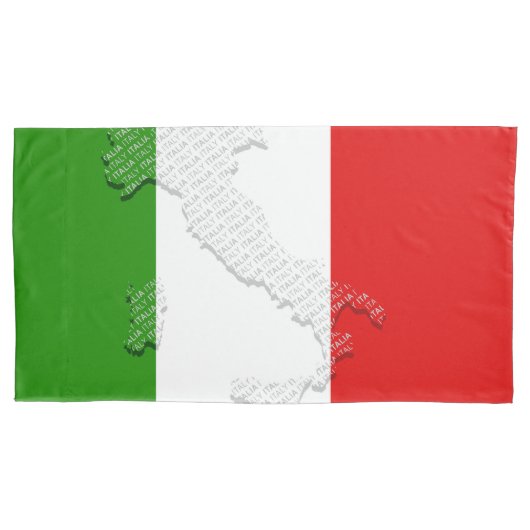 Italiaanse vlag kussensloop (Voorkant)