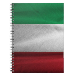 Italiaanse vlag-laptop notitieboek