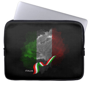 Italiaanse vlag laptop sleeve