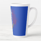 Italiaanse vlag latte mok (Rechts)