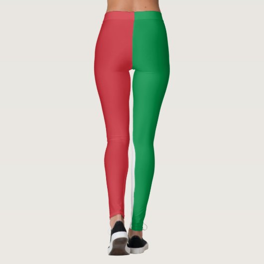Italiaanse vlag leggings (Achterkant)