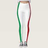 Italiaanse vlag leggings (Voorkant)