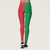 Italiaanse vlag leggings (Achterkant)