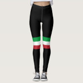 Italiaanse vlag leggings (Voorkant)