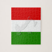 Italiaanse vlag legpuzzel (Verticaal)