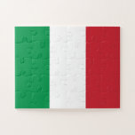 Italiaanse vlag legpuzzel<br><div class="desc">Italiaanse vlag</div>