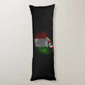 Italiaanse vlag lichaamskussen (Achterkant (Verticaal))