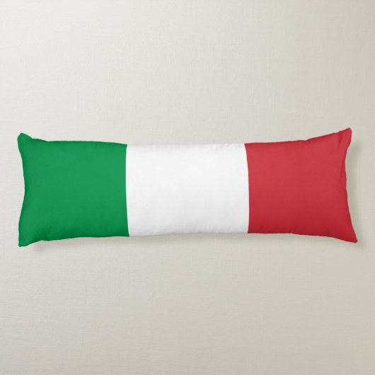 Italiaanse vlag lichaamskussen (Achterkant)