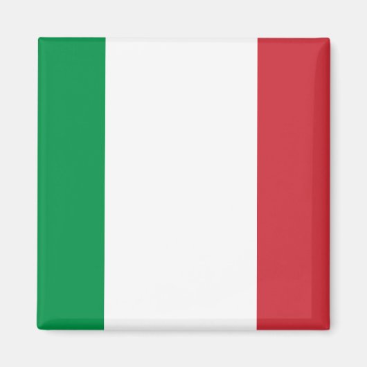 Italiaanse vlag magneet (Voorkant)