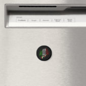 Italiaanse vlag magneet (Insitu (Vaatwasser))