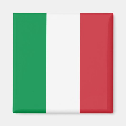 Italiaanse vlag magneet (Voorkant)