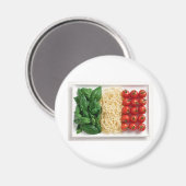 Italiaanse vlag magneet (Voorkant / Achterkant)