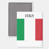 Italiaanse vlag magneet (Voorkant / Achterkant)