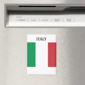 Italiaanse vlag magneet (Insitu (Vaatwasser))