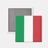 Italiaanse vlag magneet (Voorkant / Achterkant)