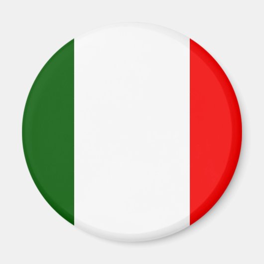 Italiaanse vlag magneet (Voorkant)