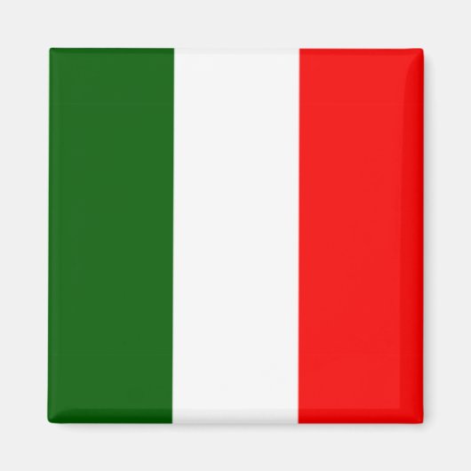 Italiaanse vlag magneet (Voorkant)
