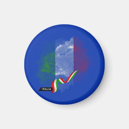 Italiaanse vlag magneet (Voorkant)