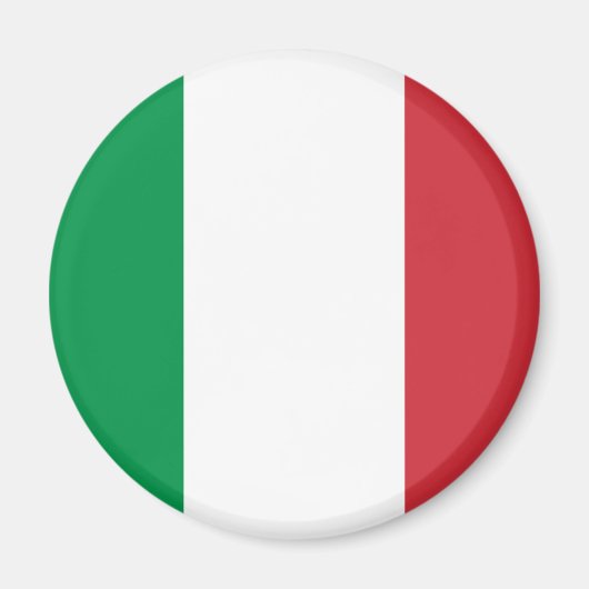 Italiaanse vlag magnet (Voorkant)