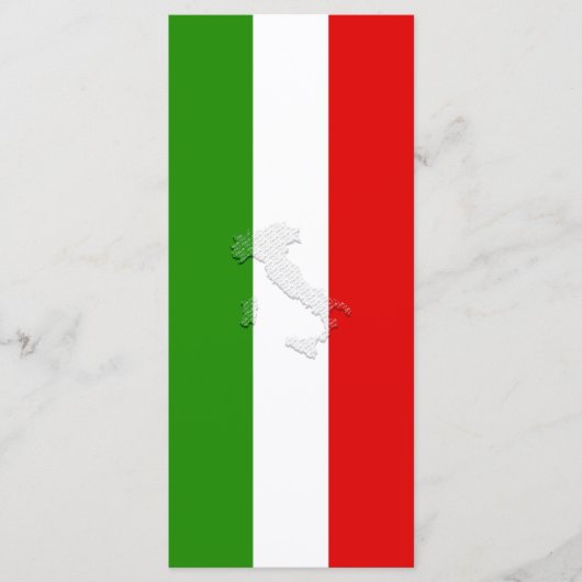 Italiaanse vlag menu (Voorkant)
