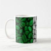 Italiaanse vlag met koffie koffiemok (Links)