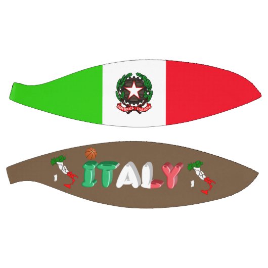 Italiaanse vlag mini basketbal (Panelen)