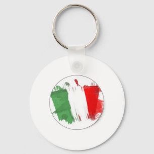 Italiaanse vlag Mode Sleutelhanger