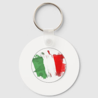 Italiaanse vlag Mode Sleutelhanger