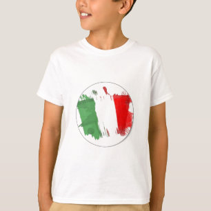 Italiaanse vlag Mode T-shirt