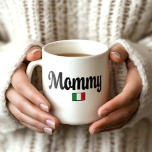 Italiaanse vlag mok voor mama
