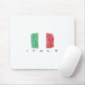 Italiaanse vlag  muismat (Met muis)