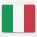 Italiaanse vlag muismat<br><div class="desc">wereldwijde vlaggenproducten - Je kunt je eigen tekst toevoegen.</div>