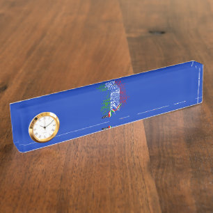 Italiaanse vlag naambordje