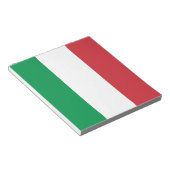 Italiaanse vlag notitieblok (Schuin)