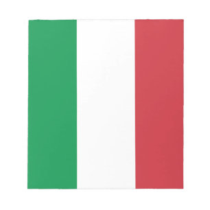 Italiaanse vlag notitieblok