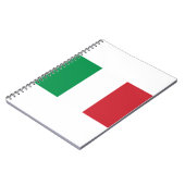 Italiaanse vlag notitieboek (Linkerzijde)