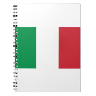 Italiaanse vlag notitieboek