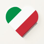 Italiaanse vlag notitieboek (Achterkant)
