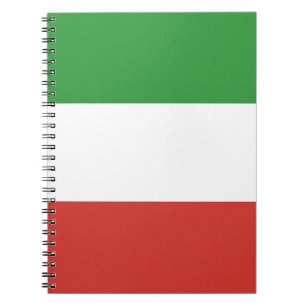 Italiaanse vlag notitieboek