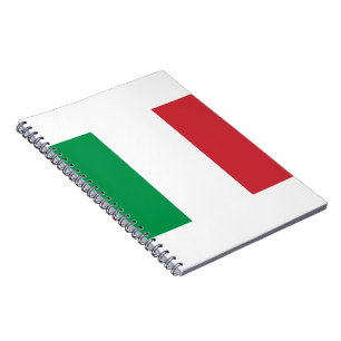 Italiaanse vlag notitieboek