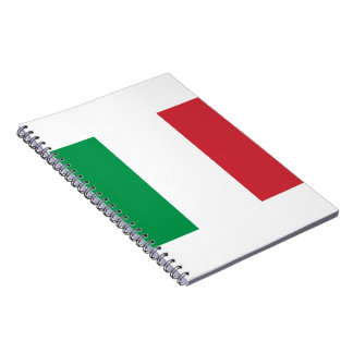 Italiaanse vlag notitieboek