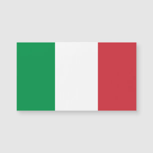 Italiaanse vlag Patriottische magnetische Kaart