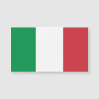Italiaanse vlag Patriottische magnetische Kaart