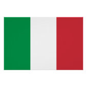 Italiaanse vlag perfect poster (Voorkant)