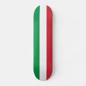 Italiaanse vlag persoonlijk skateboard (Voorkant)