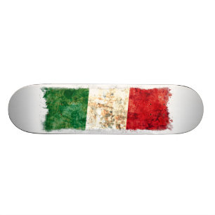 Italiaanse vlag persoonlijk skateboard