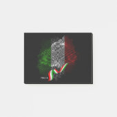 Italiaanse vlag post-it® notes (Voorkant)
