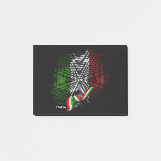 Italiaanse vlag post-it® notes (Voorkant)